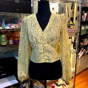 Levi’s flower blouse